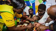 Igerageza ry'ukingo rwa Mosquirix muri Kenya mu 2019