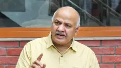 दिल्ली के उप मुख्यमंत्री मनीष सिसोदिया