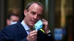 ब्रिटेन के विदेश मंत्री डोमिनिक रॉब