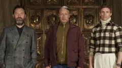Jude Law, Mads Mikkelsen and Eddie Redmayne star in the latest Harry Potter franchise film