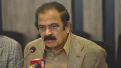 رعنا سناالله، وزیر کشور پاکستان