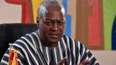 John Dramani Mahama of NDC