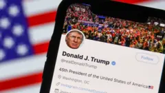 La cuenta de Twitter de Trump