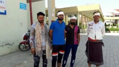 గాయపడిన ముస్లిం సోదరులు