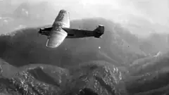 Trimotor no qual se fazia a viagem de costa a costa