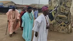 Awọn ijoye a maa ṣe abẹwo si aafin Deji Akure