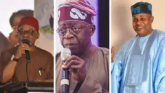 Chris Ngige, Ahmed Tinubu and James Faleke