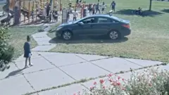 dete uletelo autom na igralište