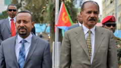 Haasaa MM Abiy parlaamaa irratti taasisaniif Ertiraan deebii kennite