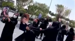 مادران داغدار در خیابان از مردم می‌خواستند که همراه آنان شوند