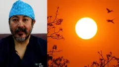 नेपाल वायु प्रदूषणः ‘रातो सूर्य सोझै हेर्दा आँखाको दृष्टि गुम्न सक्छ’ नेत्र शल्यचिकित्सक डा. किशोरराज प्रधान