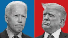 Biden y Trump