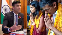 రిషి సునాక్, అక్షతా మూర్తి