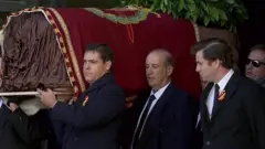 بالفيديو: نقل تابوت الدكتاتور الإسباني