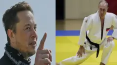 بوتين وماسك