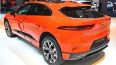 Jaguar I-Pace (I-PACE) battery-electric crossover SUV à l'Expo de Bruxelles le 9 janvier 2020 à Bruxelles