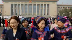 中國全國人大和政協會議正在北京召開。