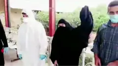 فرحة سيدة عراقية بشفاء زوجها من كورونا تجتاح المنصات