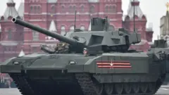 Armata tank in Red Square, Moscow, 9 May 2017