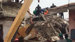 Building collapse for Yaoundé