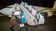 Mu kwezi gushize ikiciro cya kabiri cy'abimukira 123 bavuye muri Libya bageze mu Rwanda