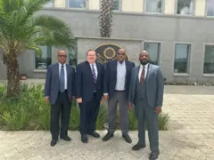ልዩ መልዕክተኛው ከትግራይ ባለስልጣናት ጋር 