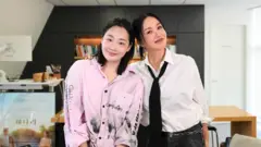 배우 김민하와 엄정화