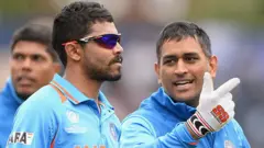 धोनी जडेजा