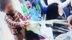 صورة من مقطع فيديو منتشر عبر وسائل التواصل الاجتماعي في إيران