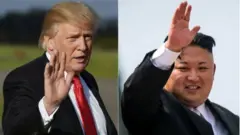 Trump na Kim
