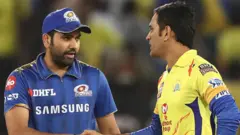 રોહિત શર્મા અને મહેન્દ્રસિંહ ધોની