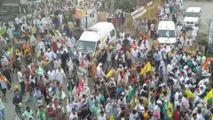 ਕਰਨਾਲ 'ਚ ਕਿਸਾਨਾਂ ਦਾ ਹਜੂਮ ਸਕੱਤਰੇਤ ਘੇਰਨ ਅੱਗੇ ਵਧਿਆ