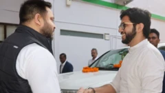 तेजस्वी यादव और आदित्य ठाकरे