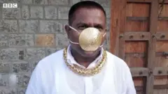 బంగారంతో మాస్క్