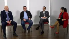 YAP-dan millət vəkili Hikmət Babaoğlu, AXCP-dən Murad Sultan və REAL partiyasından Natiq Cəfərli debatda