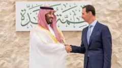 بن سلمان التقى الرئيس السوري بشار الأسد على هامش مشاركته في القمة العربيةبجدة