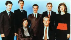حافظ الأسد وأسرته