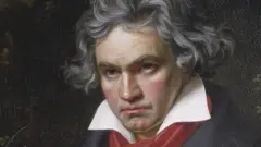 Людвиг ван Бетховен (фрагмент картины Йозефа Карла Штилера)