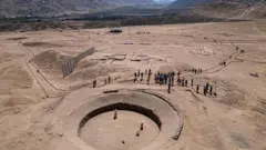 Sítio arqueológico de Peñico, no Peru