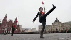 Парад на Червоный площі