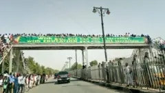 Aworan awọn eeyan Maiduguri lasiko abẹwo aarẹ Buhari