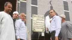 افتتاح مسجد عزبة شنودة