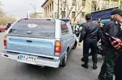 محل حادثه قتل دو قاضی در تهران