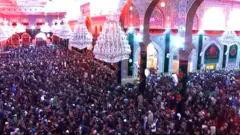 مراسم اربعین در کربلا