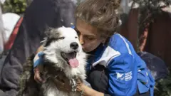 지진 발생 23일 만에 건물 잔해에서 구조된 개