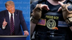 Trump and Proud Boys