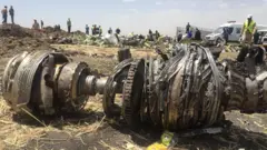 በ2011 ዓ.ም በተነሳ በጥቂት ደቂቃዎች ውስጥ የተከሰከሰው የኢትዮጲያ አየር መንገድ ንብረት የሆነው ቦይንግ 737 ማክስ 8 አካል