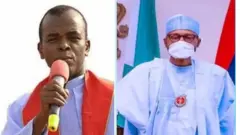 Fada Ejike Mbaka na Muhammadu Buhari
