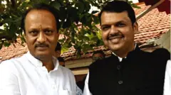फडणवीस, अजित पवार