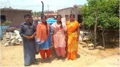 మదనపల్లె రైతు నాగేశ్వరరావు, ఆయన కుమార్తెలు